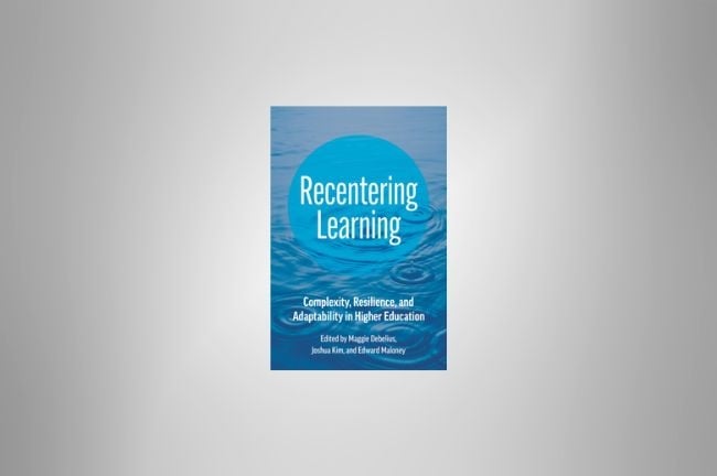 The cover of Recentering Learning