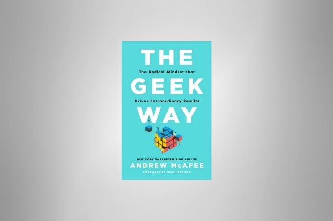 Cover of The Geek Way by Andrew McAfee