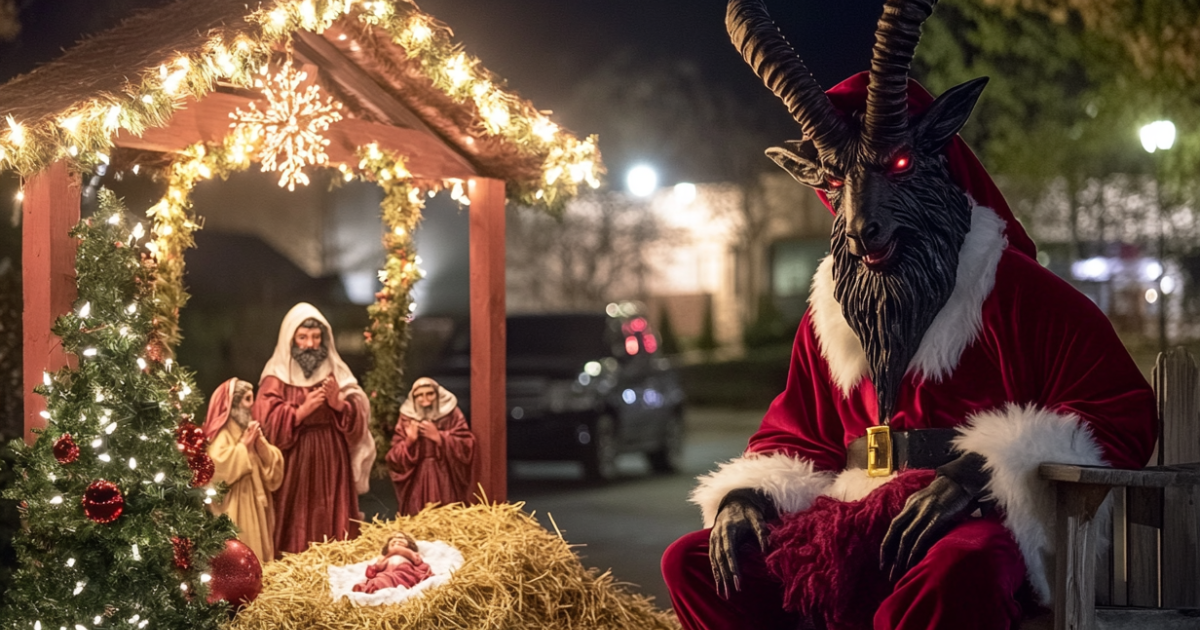 O holy fight: New Hampshire Satanic Temple statue threatened by more than vandals