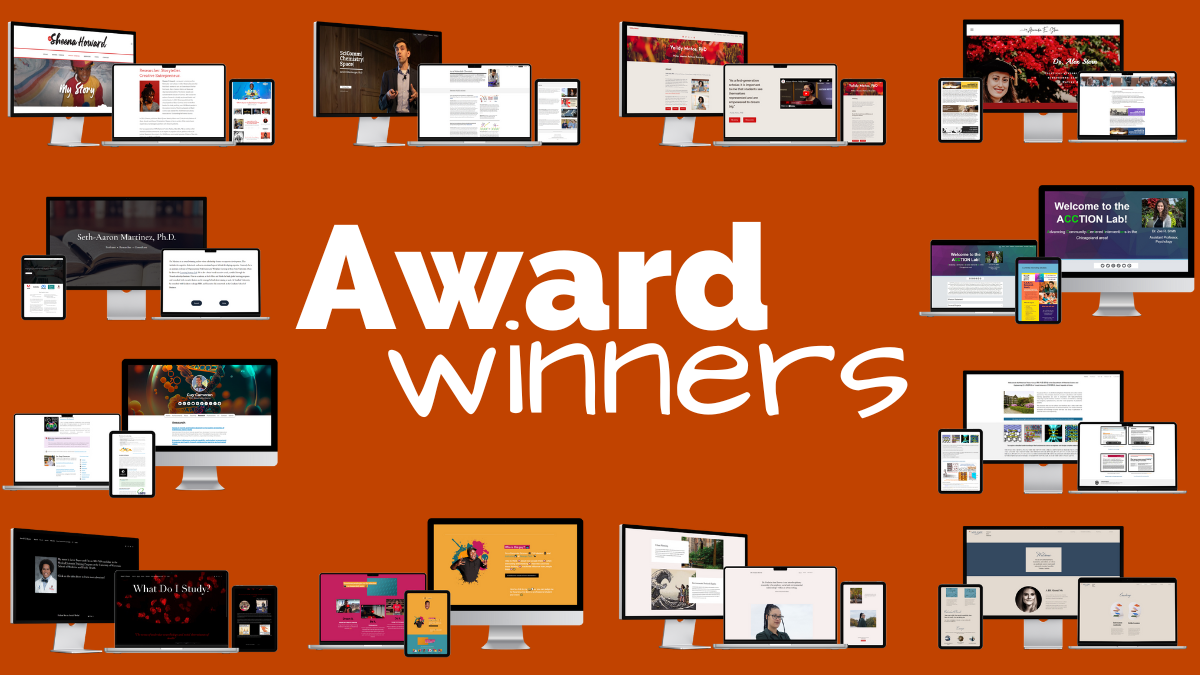 Winners of the 2023 Best Personal Academic Websites Contest