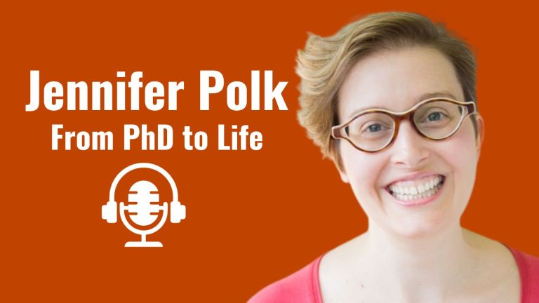 Jennifer Polk of From PhD to Life on The Social Academic