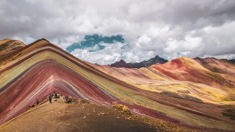 The Rainbow Mountains in Cusco, Peru. Photo by McKala Crump.