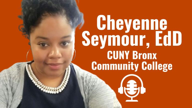 Cheyenne Seymour, EdD of CUNY Bronx Community College on The Social Academic blog