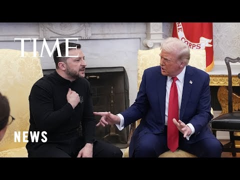 After Heated Oval Office Exchange, Trump Ends Pivotal Meeting With Zelensky Early (Time)