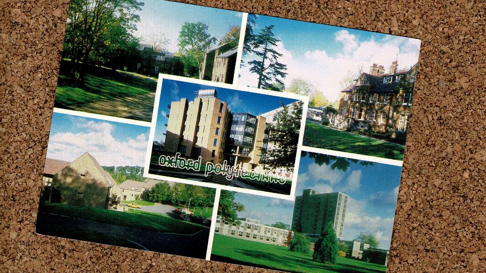 Higher education postcard: Oxford Brookes University