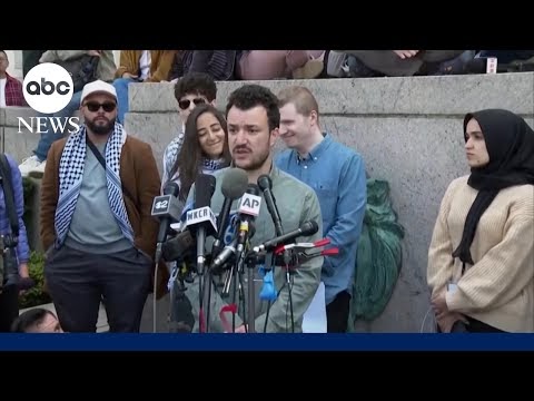 Lawyer for Columbia University student detained by ICE for pro-Palestine protests speaks out (ABC News)