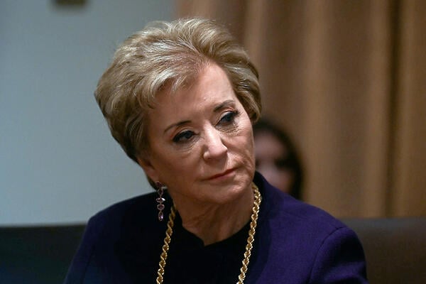 Senate vote finalizes Linda McMahon as education secretary