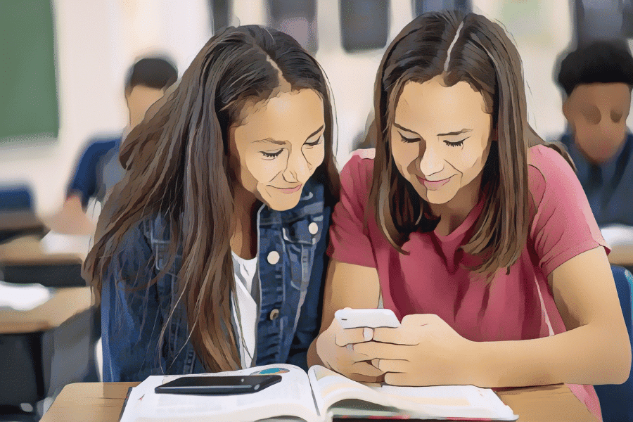 Are smart phones at schools all bad?