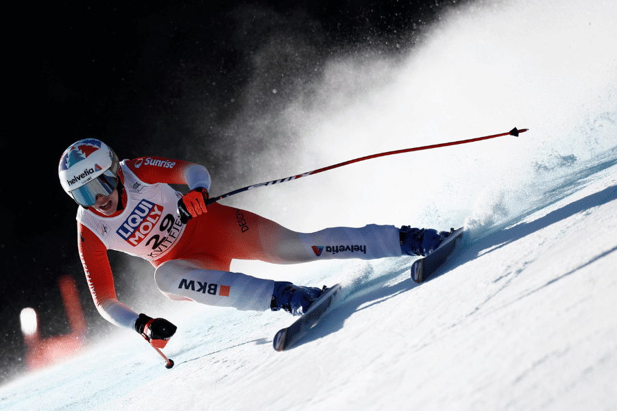 What happens to the ski runs when the snow runs out?