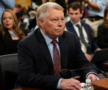 Judge Michael Luttig at a confirmation hearing