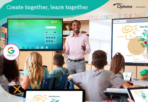Optoma Announces Launch of the New 3-Series Interactive Displays with Google Certification and AI-Enabled Tools