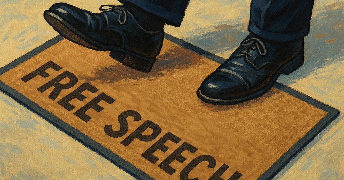 UC Irvine is crusading over student doormats — and wiping its feet on the Constitution