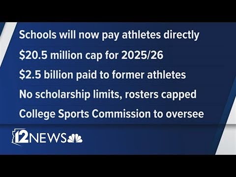 Federal judge approves $2.8B settlement, paving way for US colleges to pay NCAA athletes millions (12 News, Phoenix, Arizona)