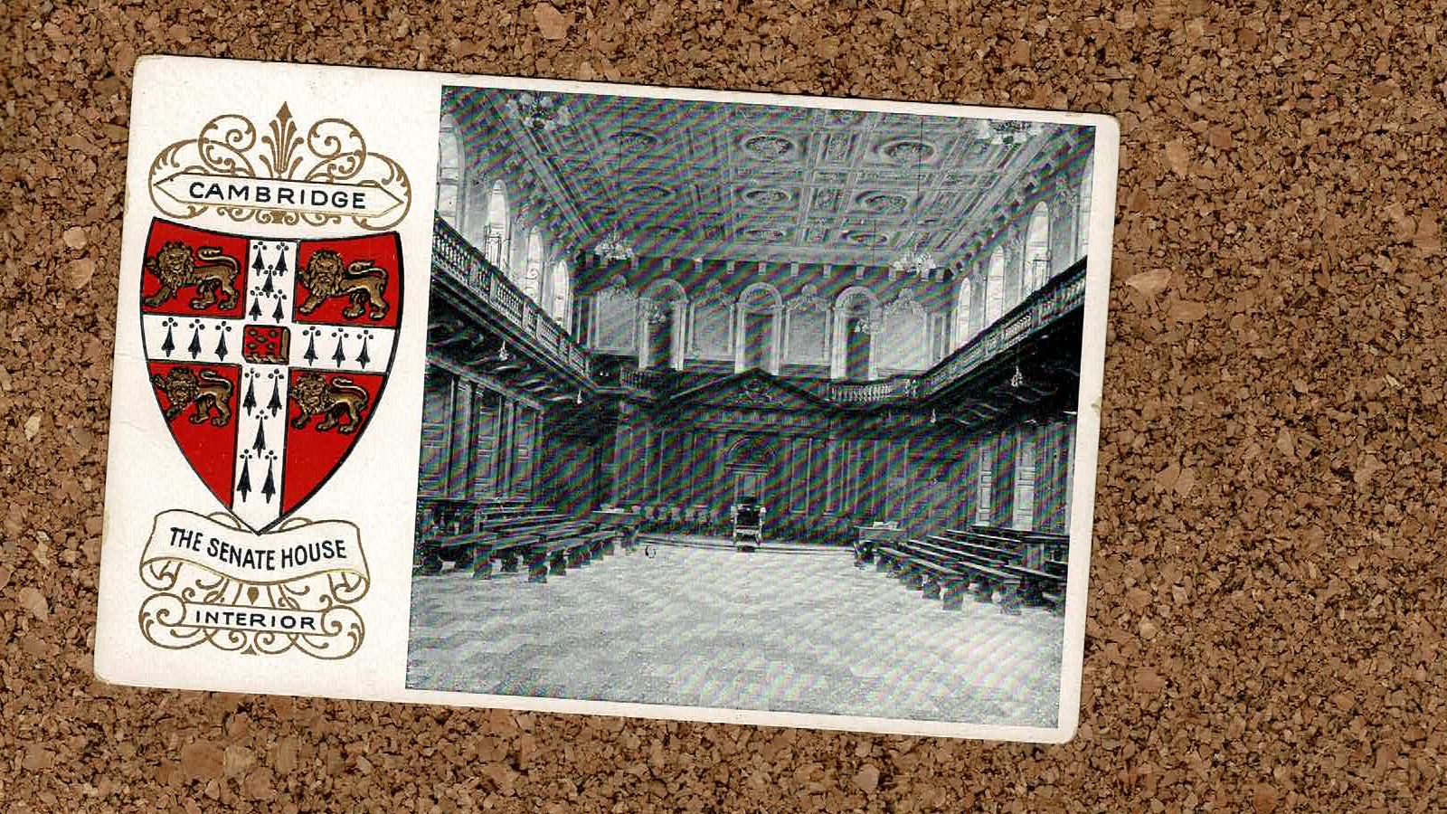 Higher education postcard: University of Cambridge, the Senate House