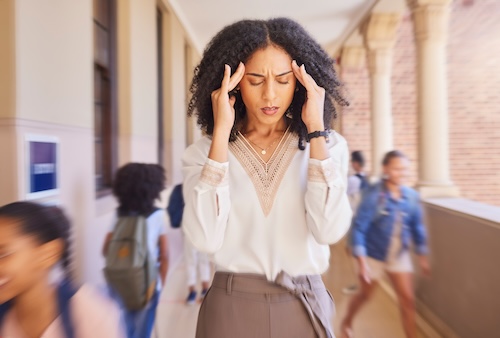 Teacher stress levels have surpassed pandemic-era highs