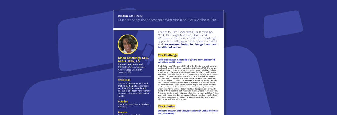 mindtaps-diet-wellness-plus-motivates-health-nutrition-students- The Cengage Blog