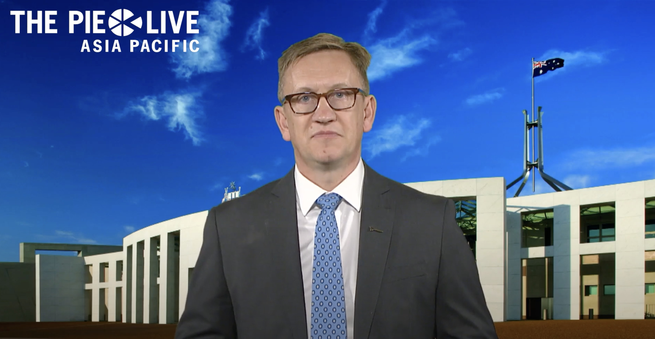 Julian Hill addresses The PIE Live Asia Pacific