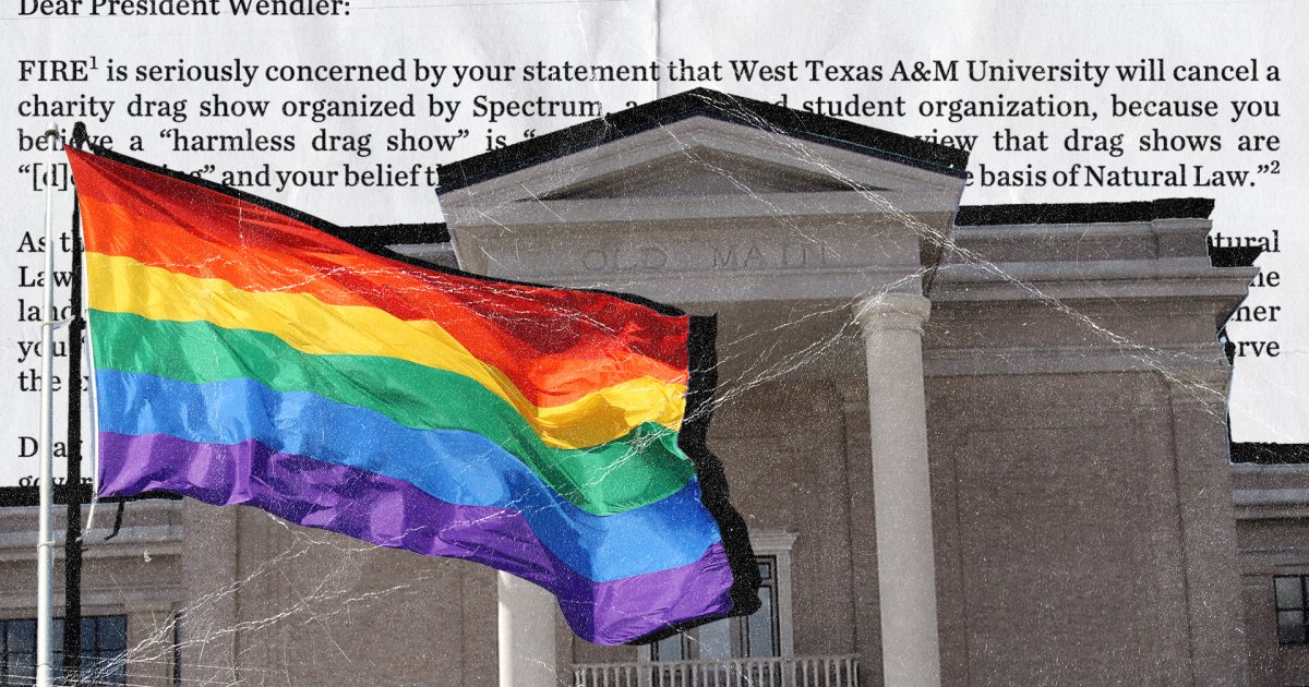 VICTORY! 5th Circuit blocks West Texas A&M’s unconstitutional drag ban