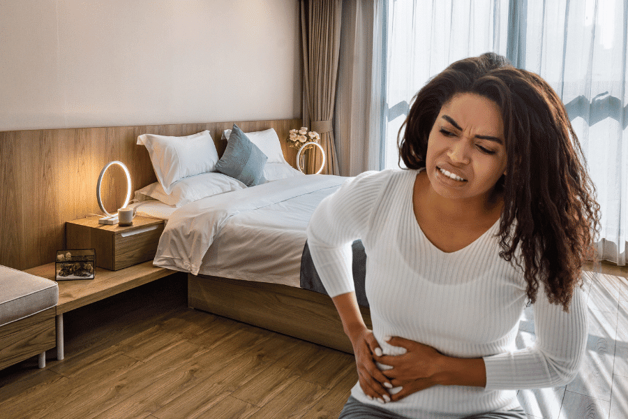 When you feel sick but are embarrassed to say so