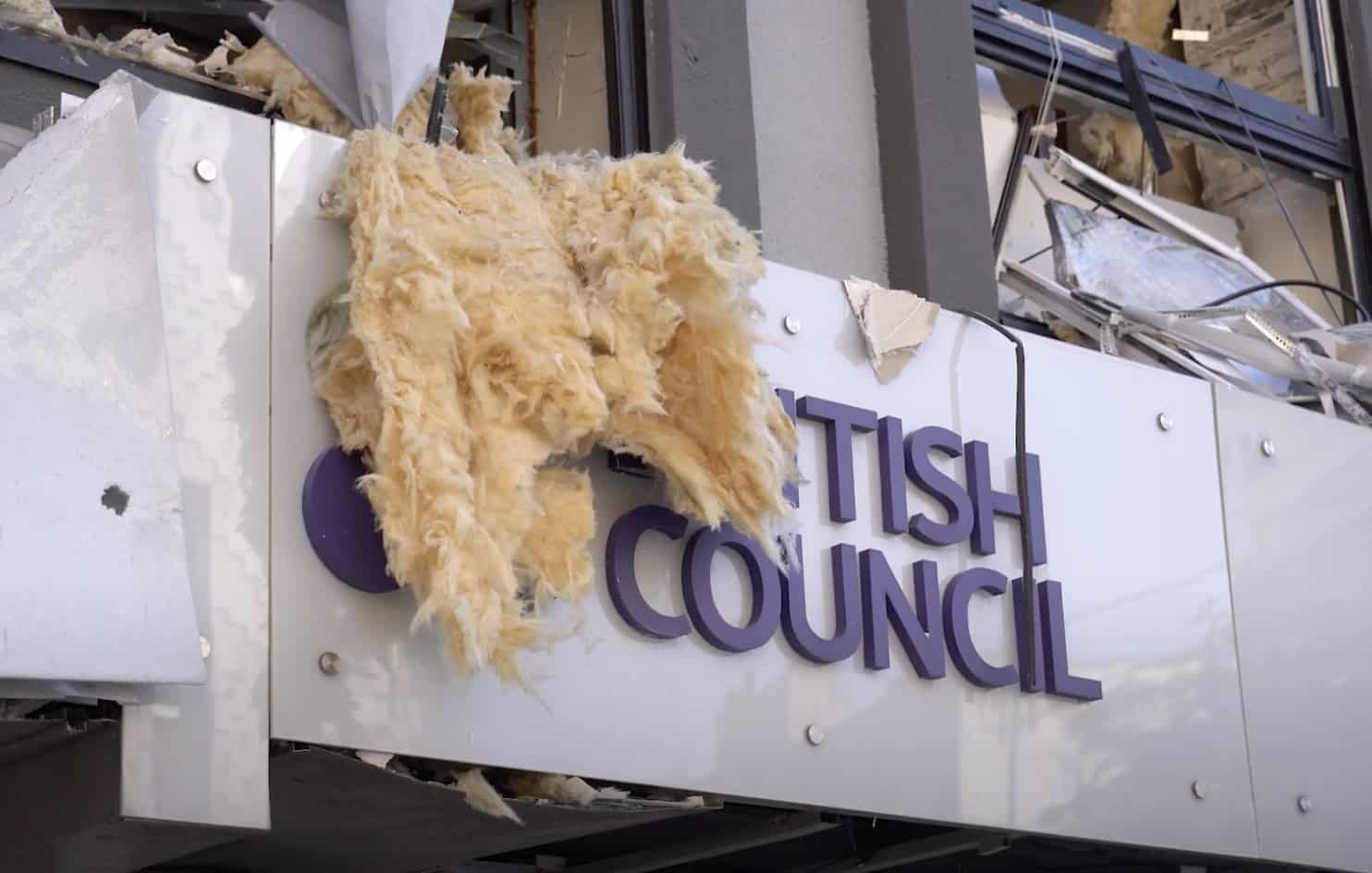 British Council undeterred after Russian strike “practically obliterated” Kyiv HQ