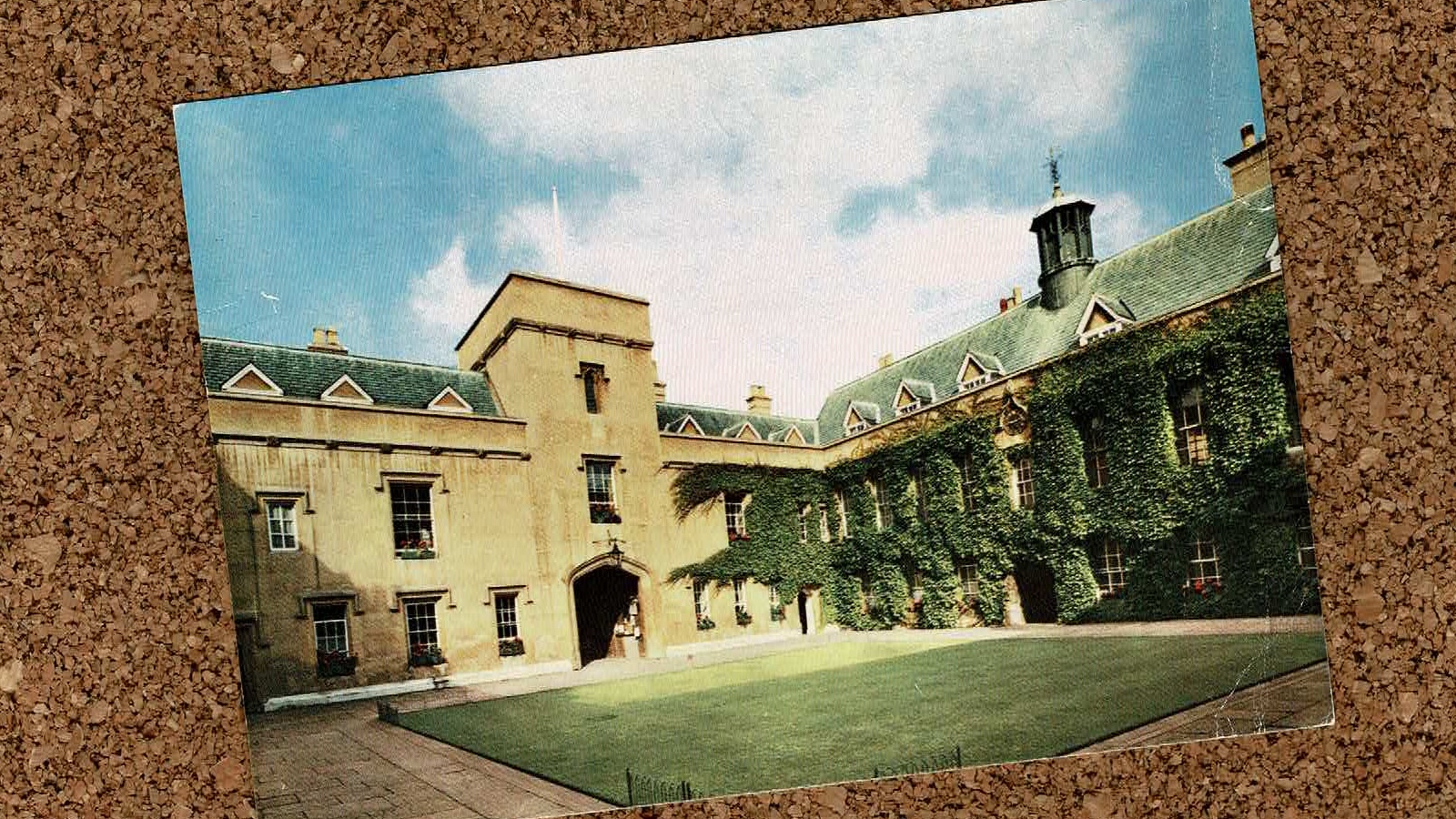 Higher education postcard: Lincoln College, Oxford