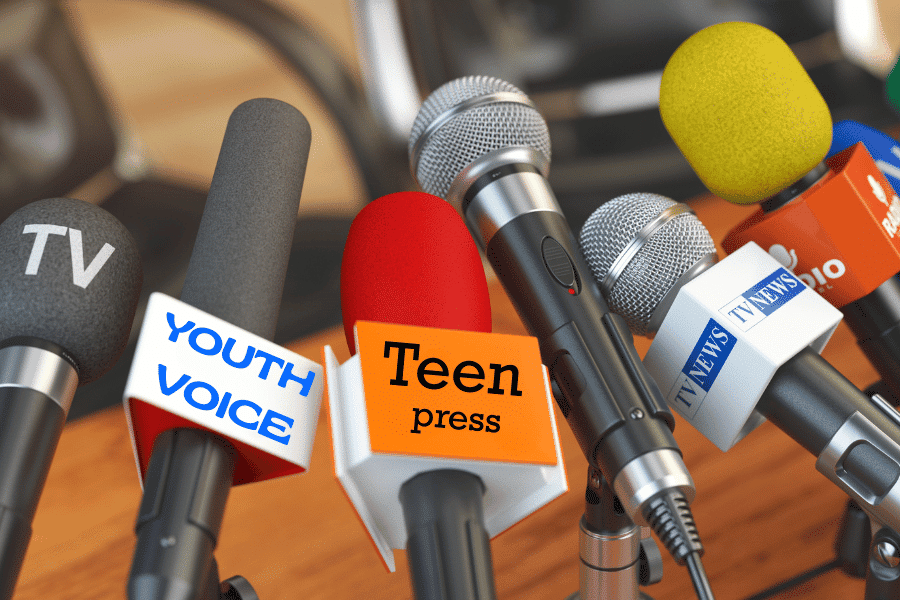 How to amplify youth voice? Bring teens into the pressroom.
