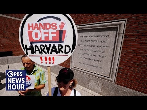 Judge rules White House unlawfully blocked Harvard’s research grants (PBS News Hour)