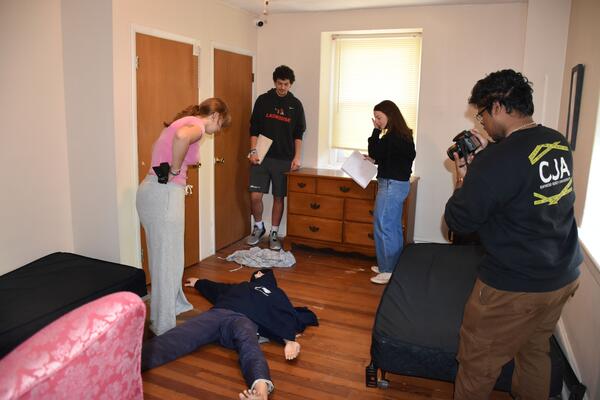 GMercyU Unveils Crime Scene House for Student Investigations