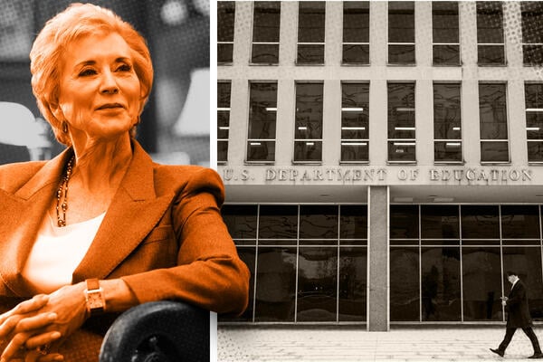 McMahon Breaks Up More of the Education Department