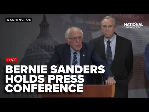 Senate Democrats hold a press conference on Trump admin’s funding of SNAP benefits