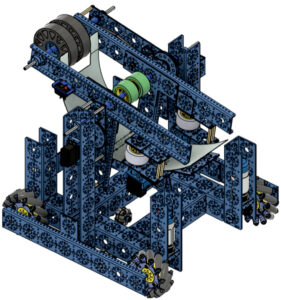 FTC Drivebase Kit vertical motor mount drivebase