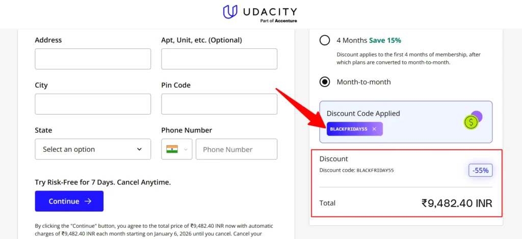Udacity 55% Off - Black Friday Sale 2025