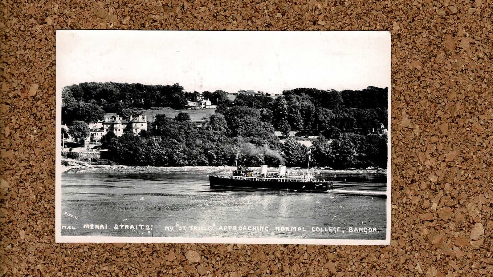 Higher education postcard: Normal College, Bangor revisited