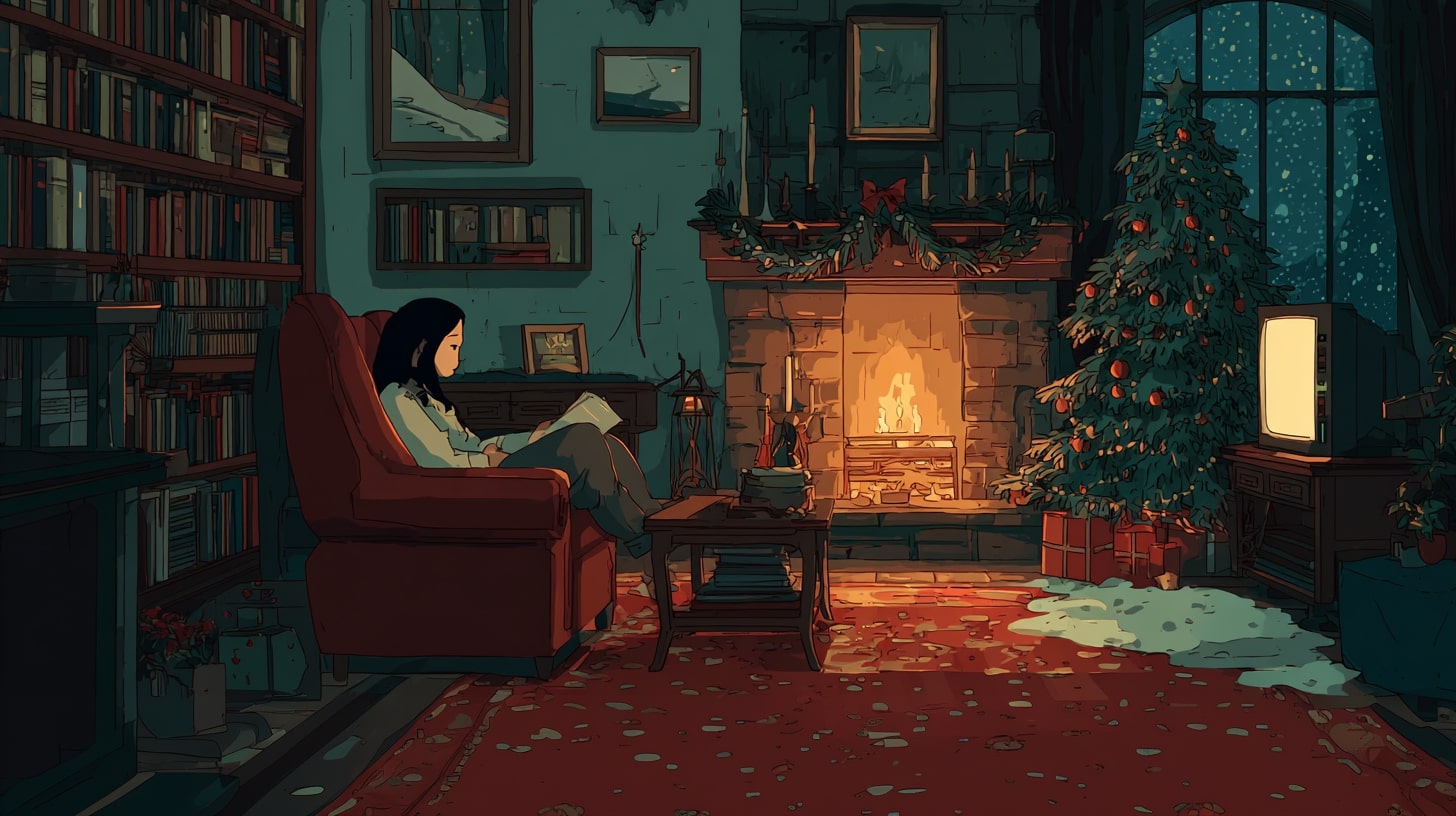 u3147793381_christmas_card_scene_a_lonely_female_academic_is__989ec4ab-717f-4a56-aacc-57a6af955a80_1