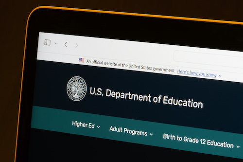 What happens after the U.S. Department of Education is dissolved?