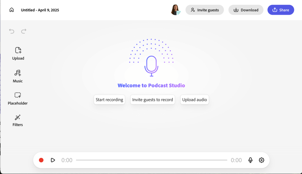 Use podcasting tools like Adobe Podcast to capture student reflections as part of First Day of Summer Ideas in your classroom.