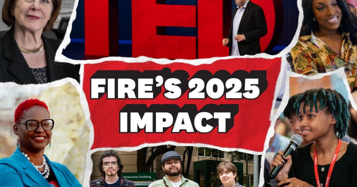 FIRE's 2025 impact in court, on campus, and in our culture